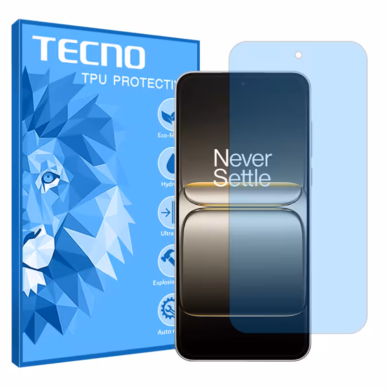 گلس وان پلاس Nord 5 مدل هیدروژلی مات آنتی بلو برند تکنو کد S