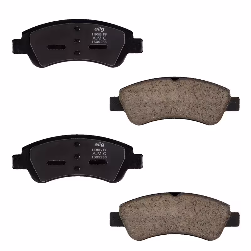 لنت ترمز سرامیکی جلو پژو 206 صندوقدار سری V8 سال 1392 به بعد الیگ