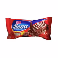 کیک کاکائویی آلنا شیرین عسل 40 گرمی بسته 36 عددی