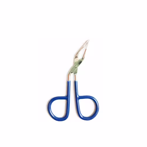 موچین استیل سر کج سیچر آبی SICHER کد MS132