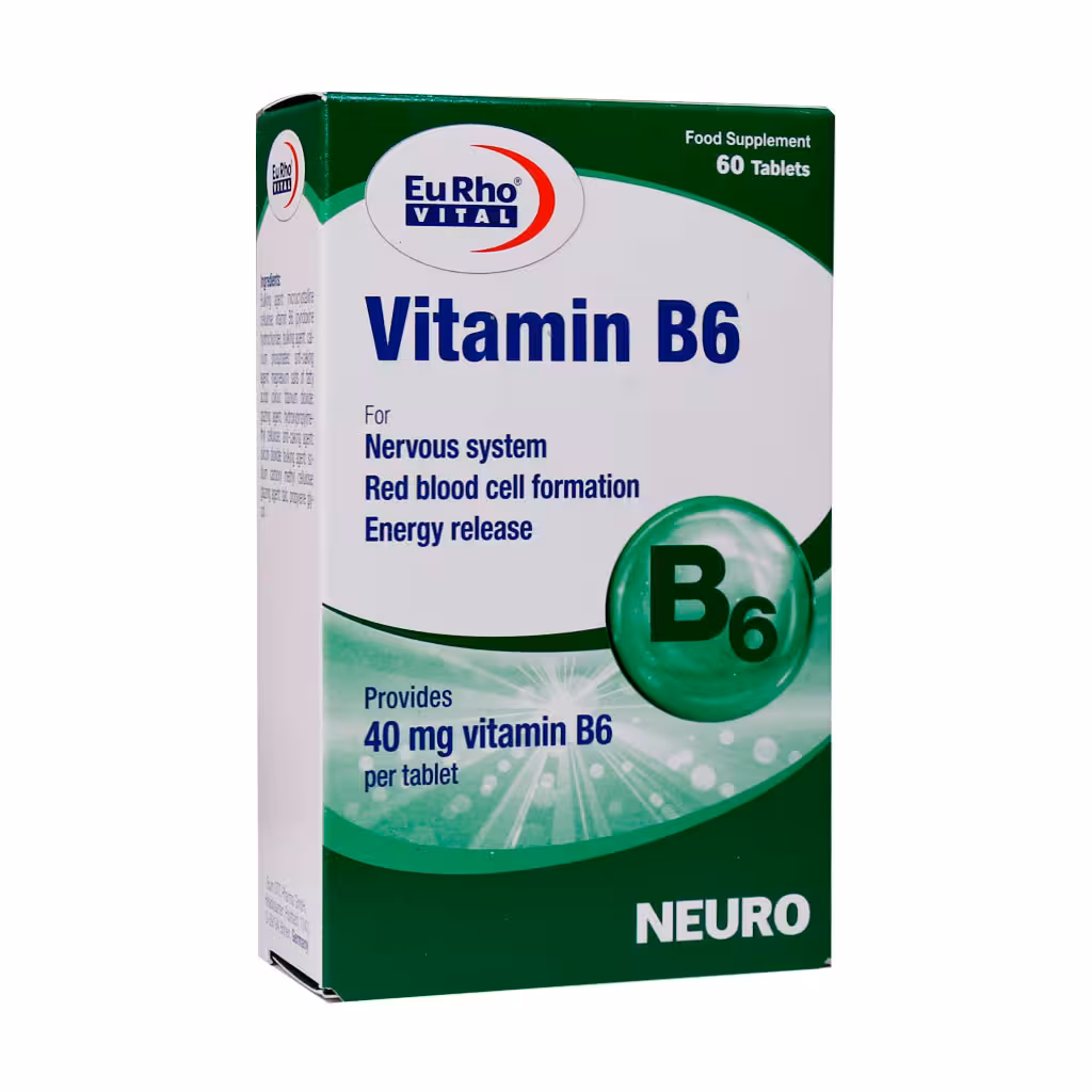 قرص ویتامین B6 یوروویتال | Eurho Vital Vitamin B6