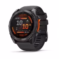 قیمت و خرید ساعت خاکستری گارمین مدل fenix 8 - 51 mm، AMOLED اورجینال