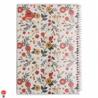 دفتر مشق 80 برگ سیمی مجلد طرح گلستان آپادانا