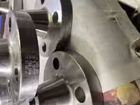 فلنج گلودار 1  اینچ اینکونل ریس فیس  کلاس 300 رده 40  UNS N06625