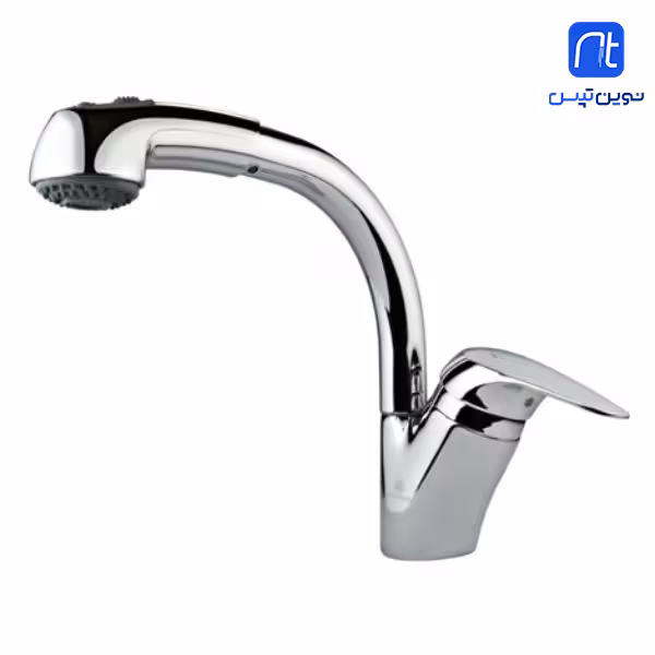 شیر ظرفشویی شلنگدار قهرمان مدل آرمال