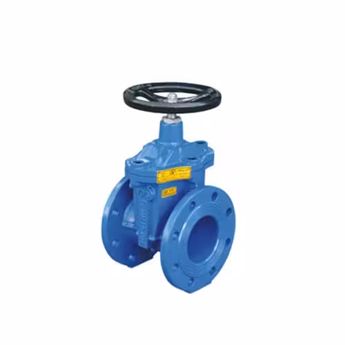 شیر فلکه کشویی زبانه فلزی چدنی PN16 سایز 10 اینچ وگ ایران بی همتا