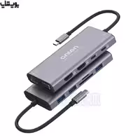 مبدل Type-C به Aux ،Type-C ،VGA ،HDMI ،USB3.0 ،SD ،LAN اونتن مدل OTN-UC601