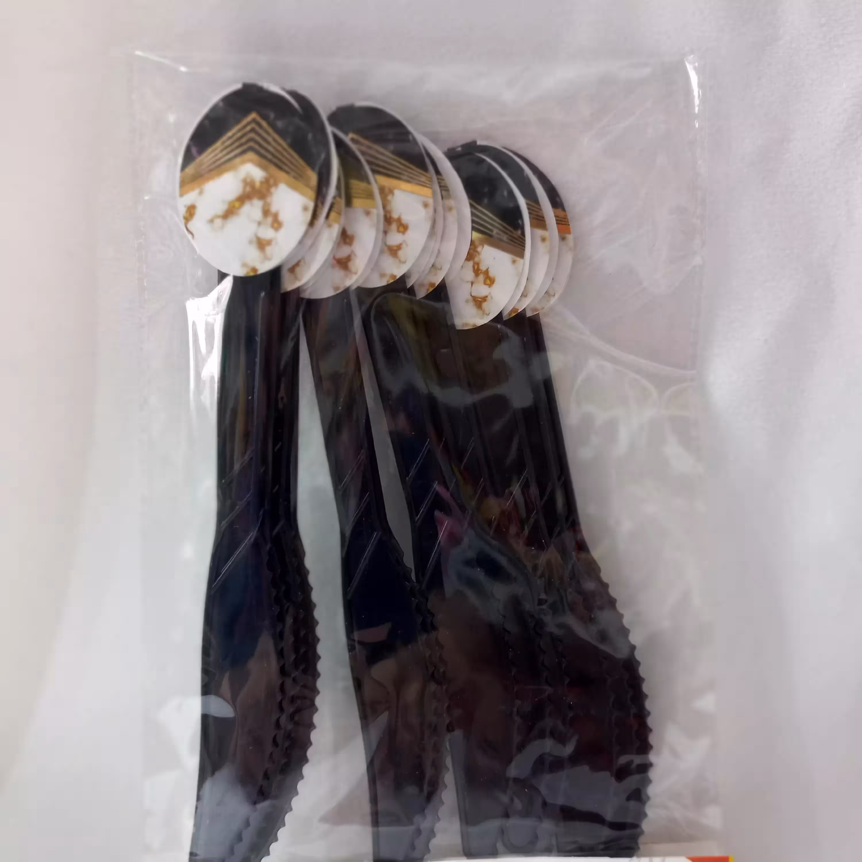 تم تولد کارد تم گرانیت  مشکی(پک 10عددی)