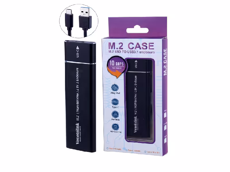 باکس هارد M.2 SSD ونتولینک