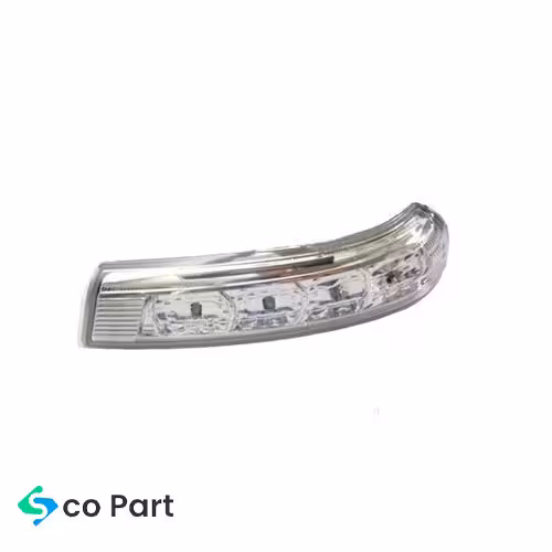 راهنما روی آینه چپ