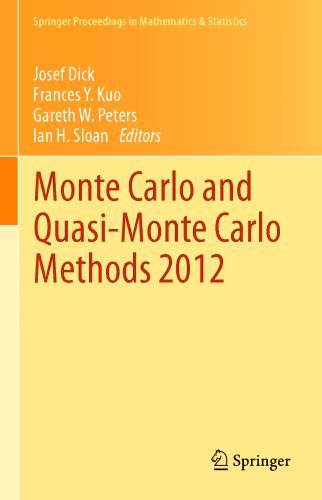 خرید و دانلود نسخه کامل کتاب Monte Carlo and Quasi-Monte Carlo Methods 2012