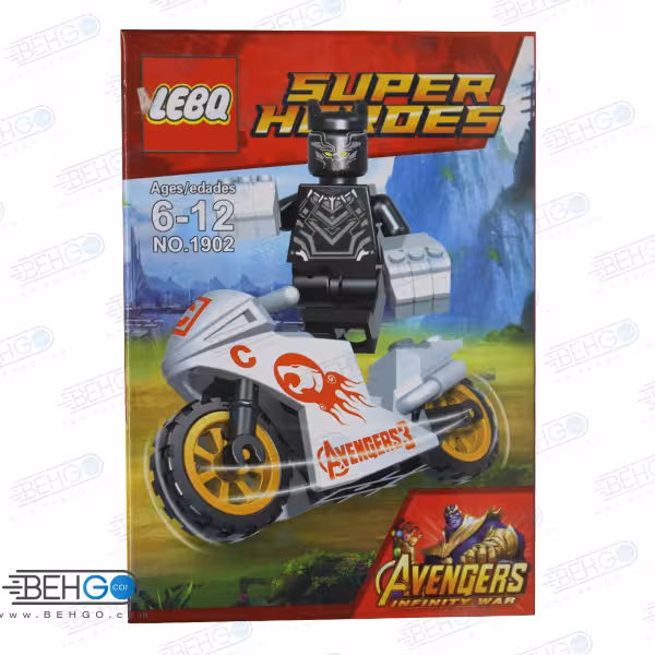 لگو موتور سوار LEGO SUPER HEROES MAN