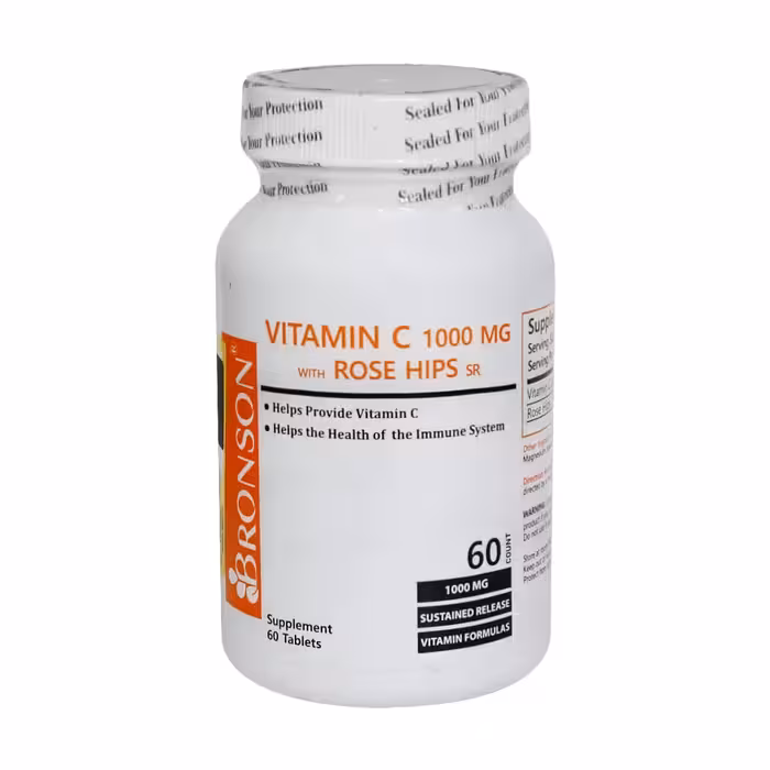 برونسون قرص ویتامین سی رزهیپ/جعبه ای