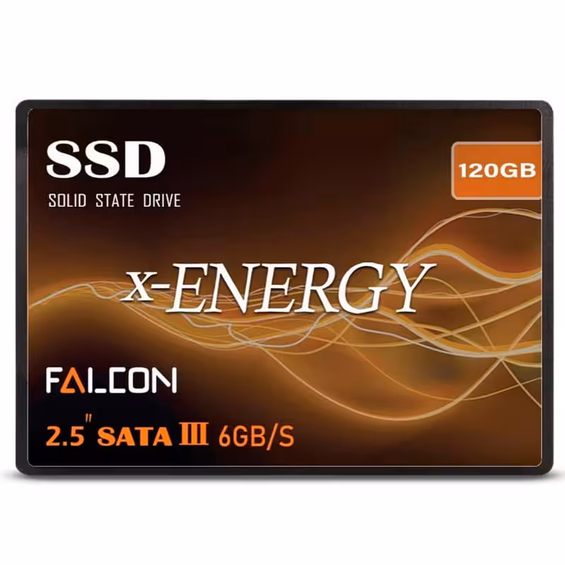 حافظه SSD اینترنال ایکس انرژی مدل Falcon ظرفیت 120 گیگابایت