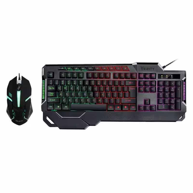 ماوس و کیبورد گیمینگ وریتی مدل V-KB6121GCW