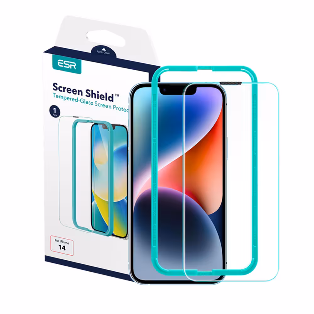 محافظ صفحه نمایش ESR برای آیفون 13/14/ 13 پرو - فروشگاه اسپيگن ایران