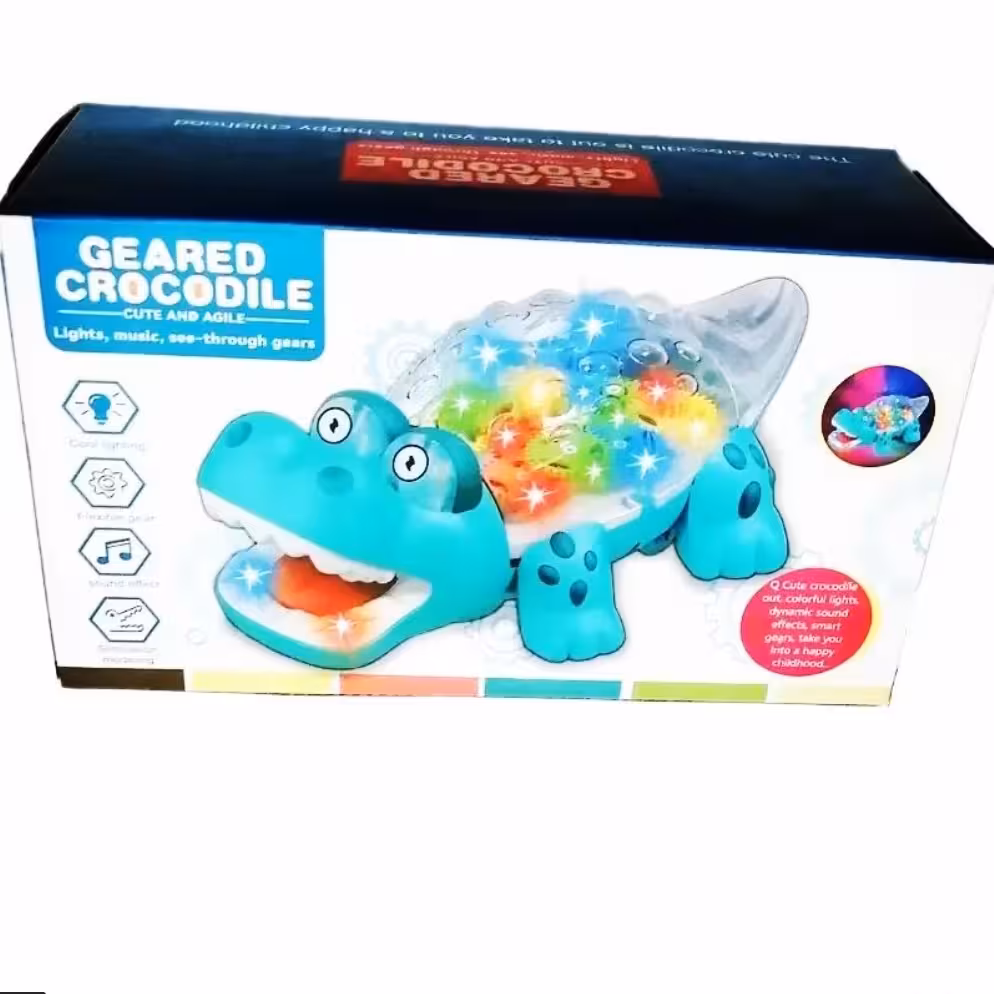 کروکودیل موزیکال چرخ دنده ایی 