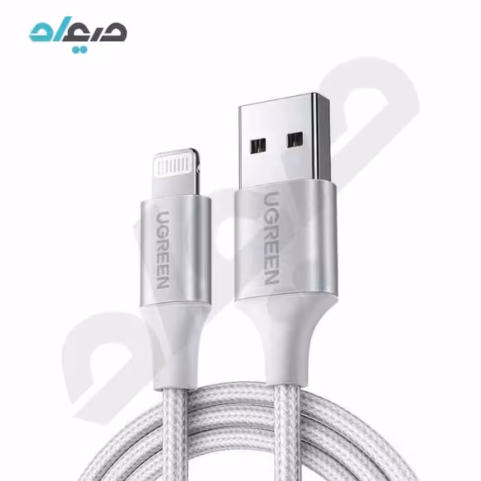 کابل شارژ آیفون Lightning یوگرین مدل US199-60161 طول 1 متر