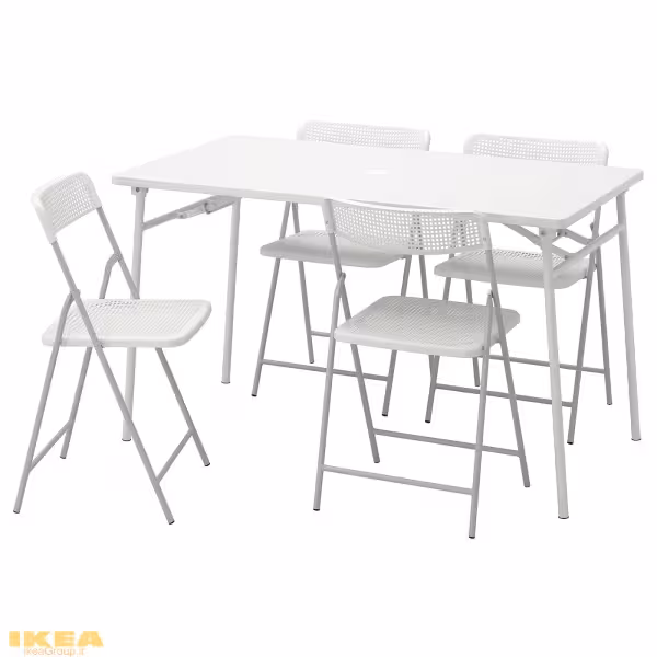 میز و 4 صندلی تاشو فضای باز مدل TORPARÖ | برند ایکیا | ارسال 15 الی 20 روز کاری