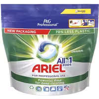 قرص ماشین لباسشویی ایتالیایی آریل Ariel All In 1 Original بسته 75 عددی