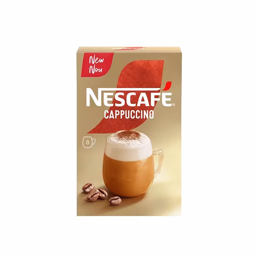 کاپوچینو نسکافه NESCAFÉ Cappuccino بسته 8 عددی