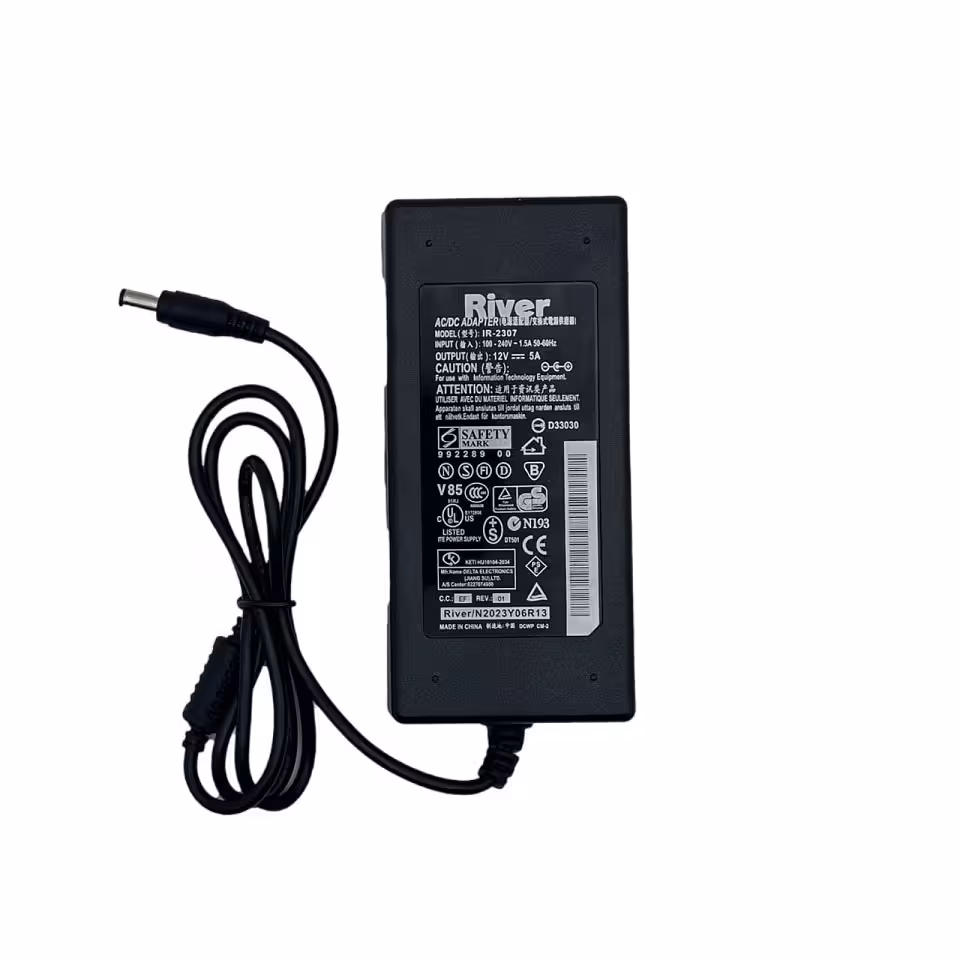 آداپتور 12 ولت 5 آمپر 12V-5A