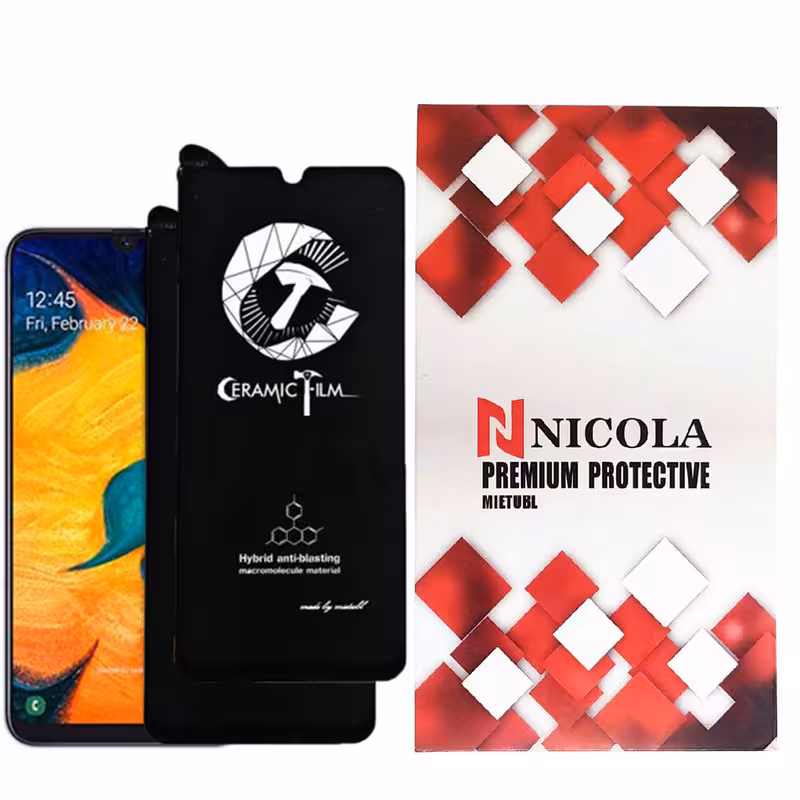 محافظ صفحه نمایش سرامیکی میتوبل مدل N2_MTR مناسب برای گوشی موبایل سامسونگ Galaxy A30 بسته دو عددی