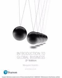 خرید و دانلود نسخه کامل کتاب Introduction to Global Business (Custom Edition) (2nd Edition) - Orginal pdf