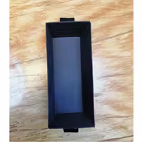 جاقاشقی گالوانیزه مدل مستطیل دو دسته (مشکی سایز 23x9)