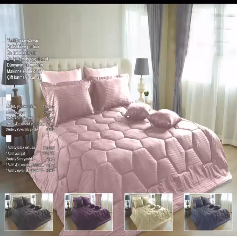 سرویس روتختی یک نفره مدل هتلی کتان سایز 90 در 200 سانتیمتر