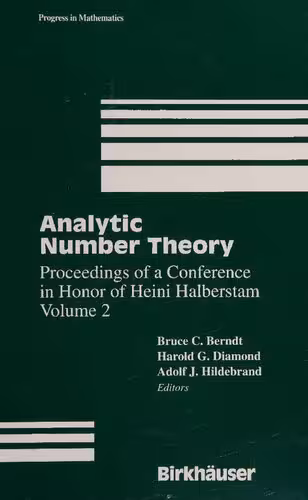 خرید و دانلود نسخه کامل کتاب Analytic Number Theory: Proceedings of a Conference in Honor of Heini Halberstam