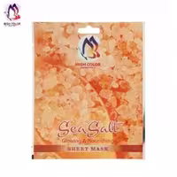 ماسک نقابی صورت نمک دریایی high color ( باز شدن منافذ و شادابی پوست )