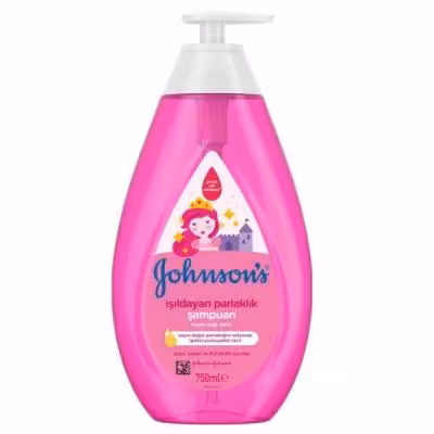 شامپو درخشان کننده مو سر کودک جانسون johnsons حجم 750 میل