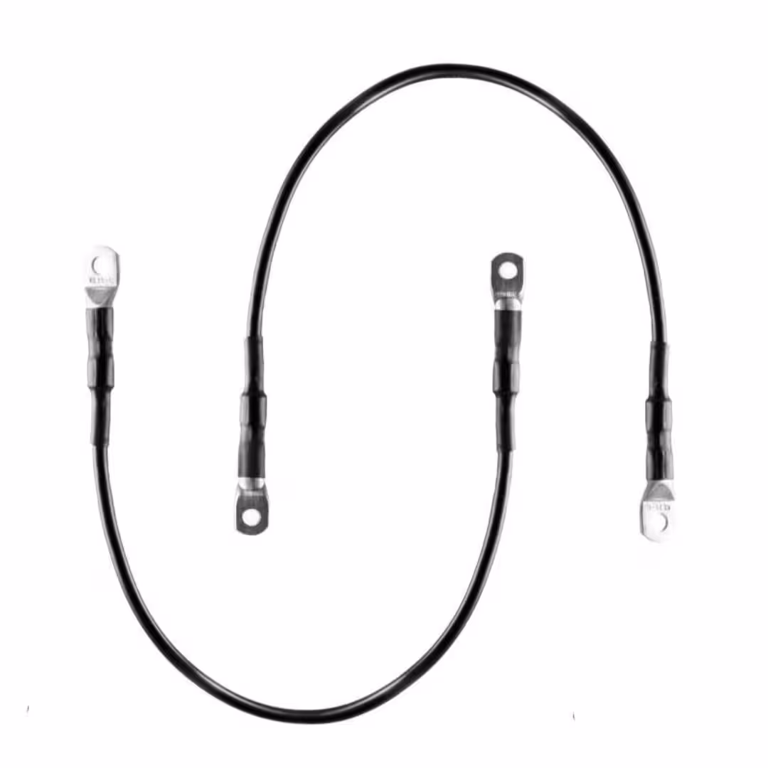 بسته دو عددی کابل وارداتی اتصال بدنه خودرو با کابل شو و مغزی صد در صد مس و عایق خرطومی نسوز مخصوص