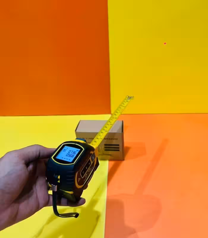 تراز لیزری 3 کاره طرح دیوالت متر دستی متر لیزری و تراز لیزری مدل M3