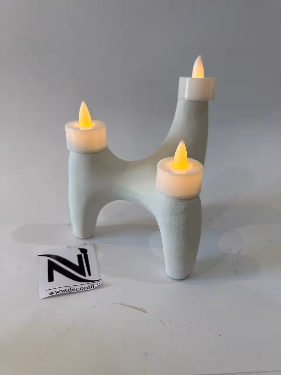 جاشمعی سه شعله ی دفرمه کد 102