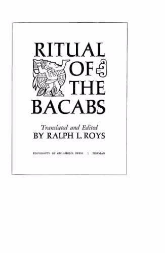 خرید و دانلود نسخه کامل کتاب Ritual of the Bacabs