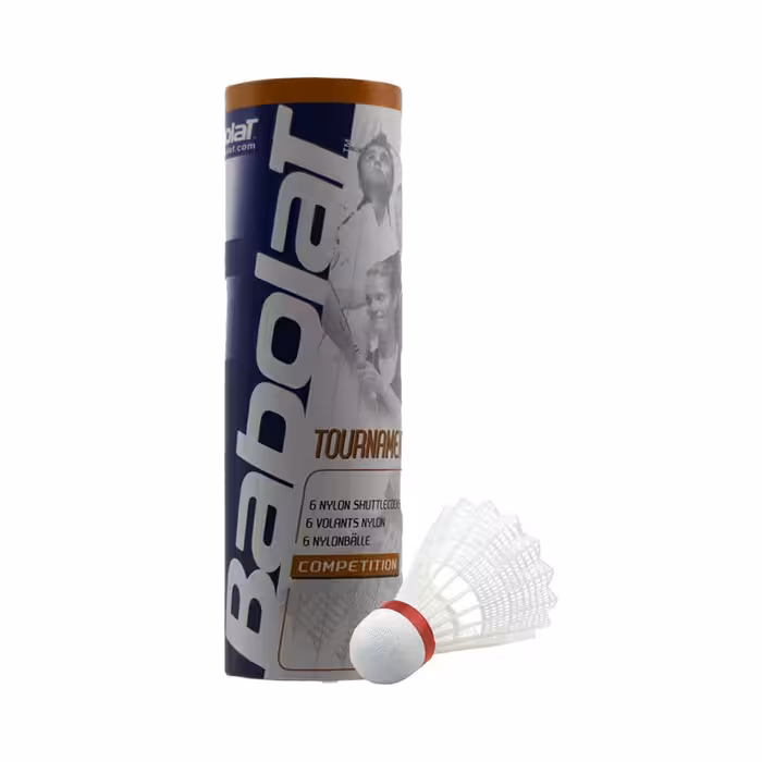 توپ بدمینتون بابولات مدل TRAINING بسته 6 عددی | سفید