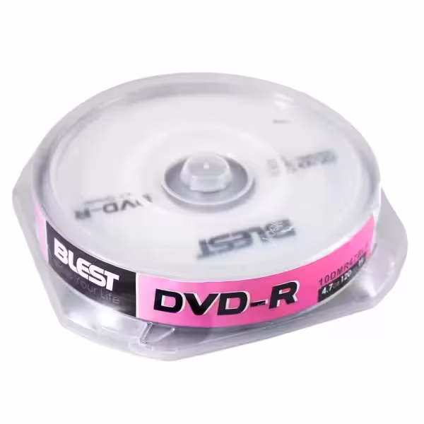 دی وی دی خام بلست BLEST DVD-R بسته 10عددی