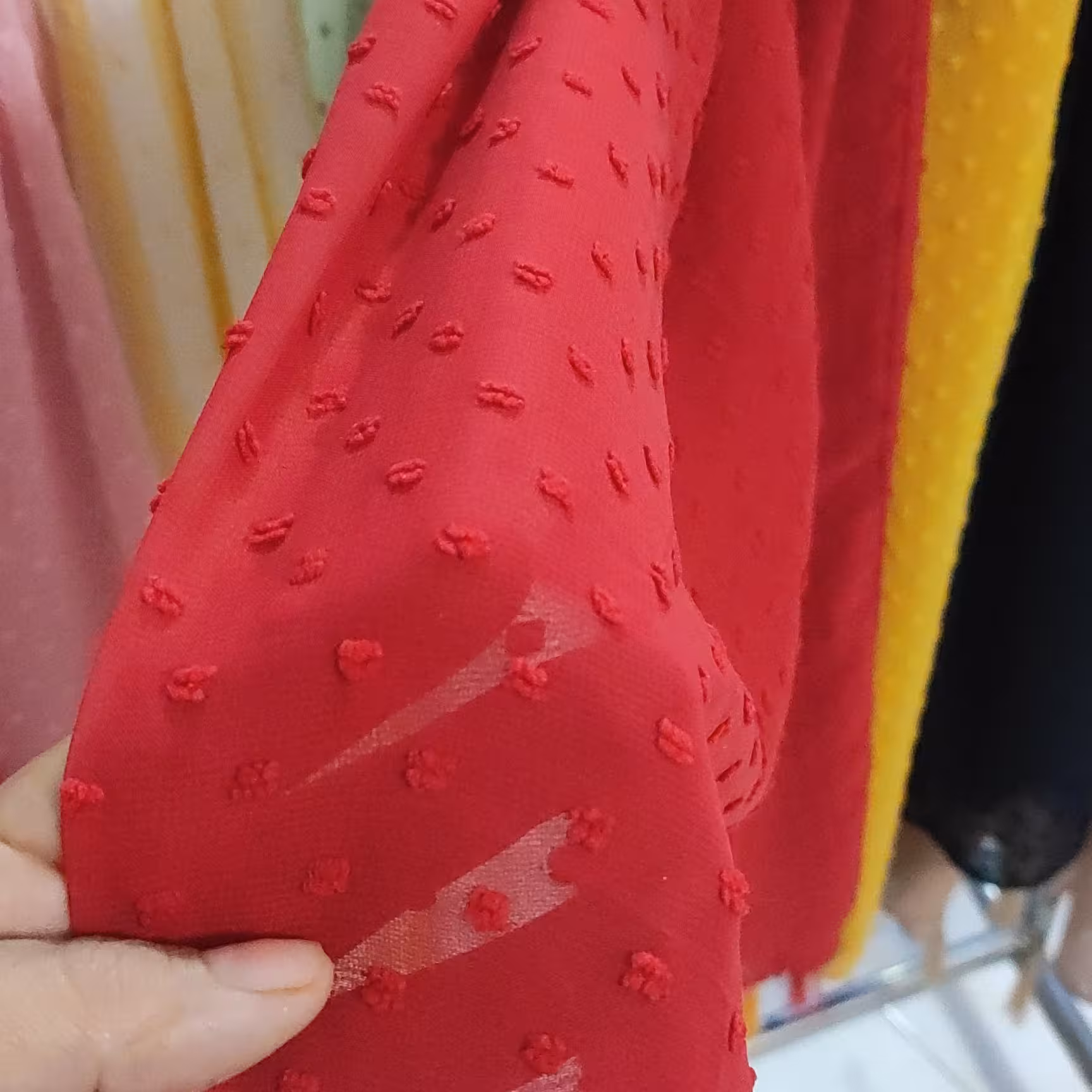 شال اشکی حریر