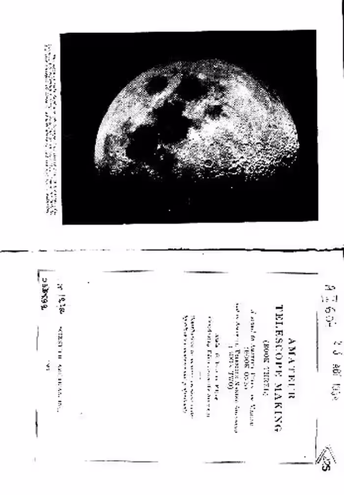 خرید و دانلود نسخه کامل کتاب Amateur Telescope Making Book Three): A Sequel to Amateur Telescope Making Book One) and to Amateur Telescope Making Advanced Book Two