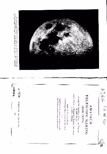 خرید و دانلود نسخه کامل کتاب Amateur Telescope Making Book Three): A Sequel to Amateur Telescope Making Book One) and to Amateur Telescope Making Advanced Book Two