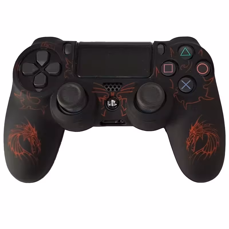 روکش دسته PS4 طرح اژدها red dragon