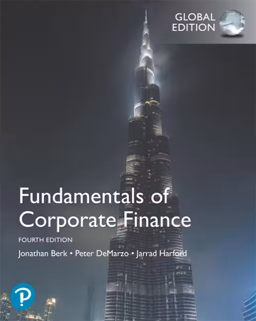 خرید و دانلود نسخه کامل کتاب Fundamentals of Corporate Finance, Global Edition (4e) - Orginal Pdf