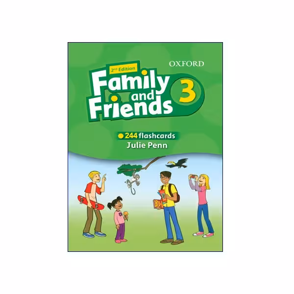 American Family and Friends 3Flash Card