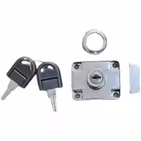 قفل کمدی دو پله کوتاه MDF آماتیس مخصوص کابینت و کشو مدل AMATIS MDF