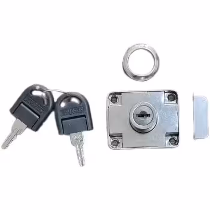 قفل کمدی دو پله کوتاه MDF آماتیس مخصوص کابینت و کشو مدل AMATIS MDF