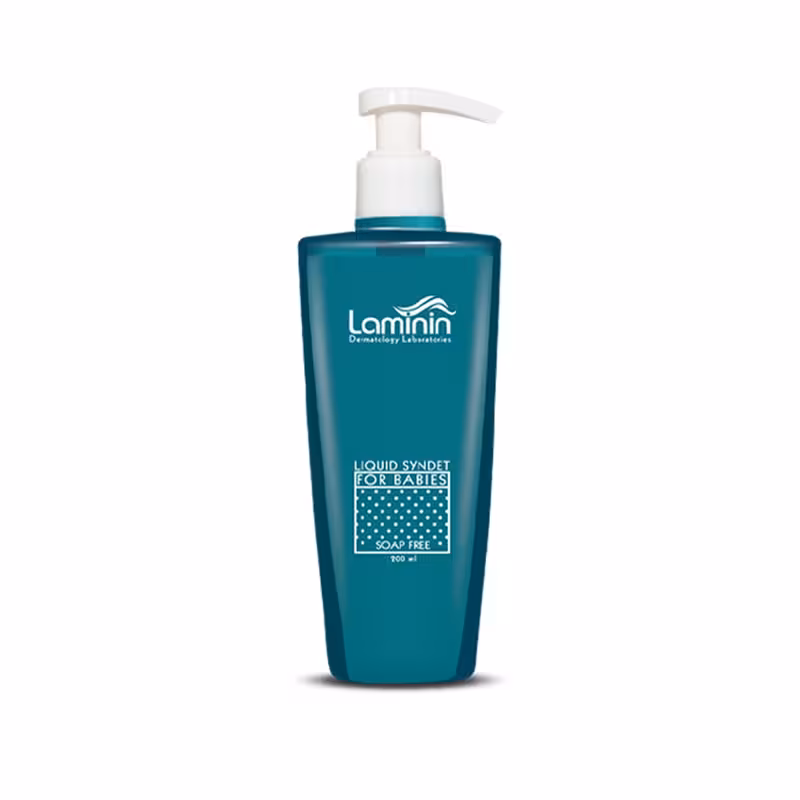 ژل پاک کننده کودک لامینین مدل LIQUID SYNDET حجم 200 میلی لیتر