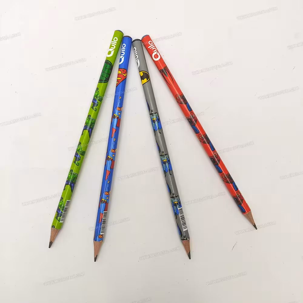 مداد مشکی طرح قهرمانان Quilo