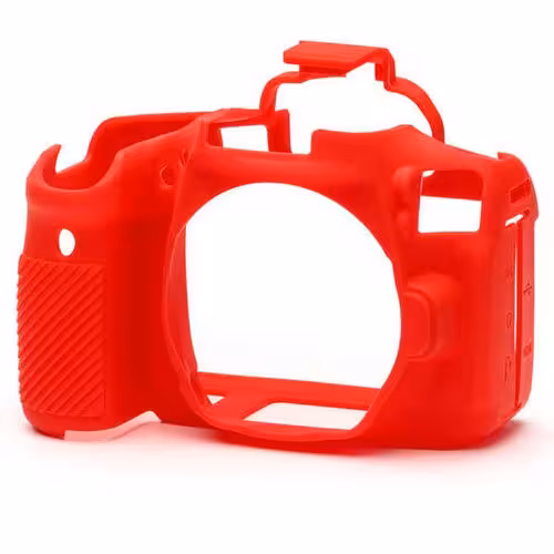 کاور سیلیکونی قرمزSilicone Camera Cover for Canon 90D